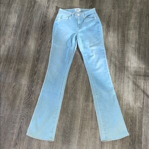 PAIGE Light Blue Flare Jeans